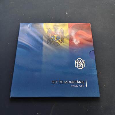 【全场包邮】纯粹捡漏拍515场 - 摩尔多瓦2018年官方套币-2套正反封装卡册