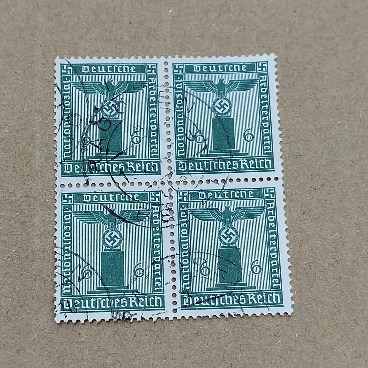 PCAI钱币  22-784  纸币邮票证章古钱铜元小专场 德国二战邮票