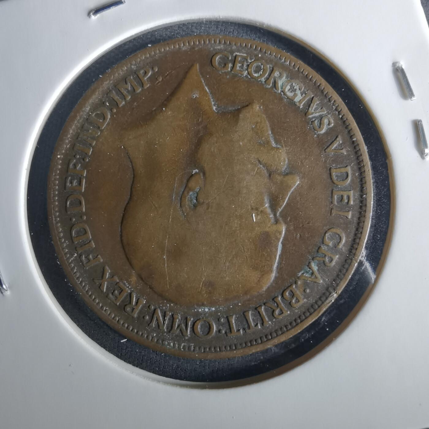 沼泽如烟--第1033场 英国1918年1便士