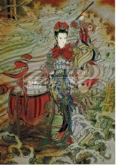 NO.27 好又多金牌大场，每周一站式配齐，方便凑单！（周6晚9点截拍，卖家送拍0抽成！） - 【221/300编】焱卡文化 问道东方 彫仙 梁红玉A4大卡 正面折光工艺背面普卡工艺