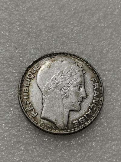 天下钱庄专场欢迎参拍 - 法国自由女神20法郎银币