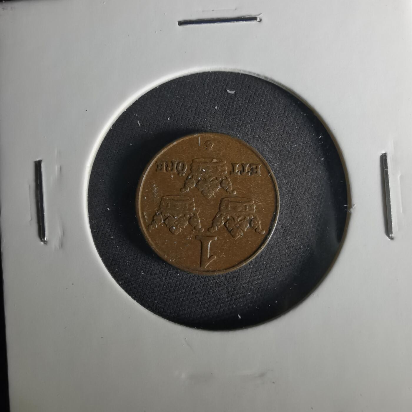 沼泽如烟--第1033场 瑞典1950年1欧尔