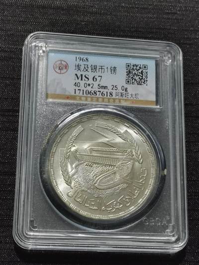 天下钱庄专场欢迎参拍 - 埃及1磅银币