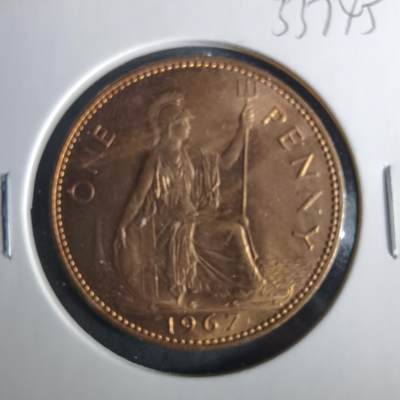 沼泽如烟--第1033场 - 英国1967年1便士