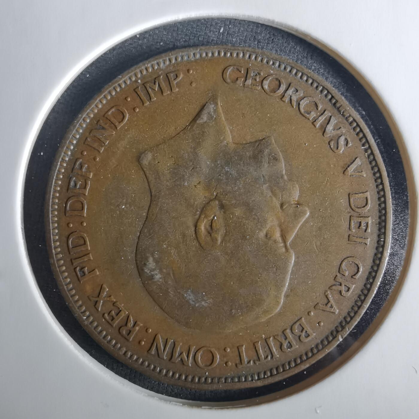 沼泽如烟--第1033场 英国1936年1便士