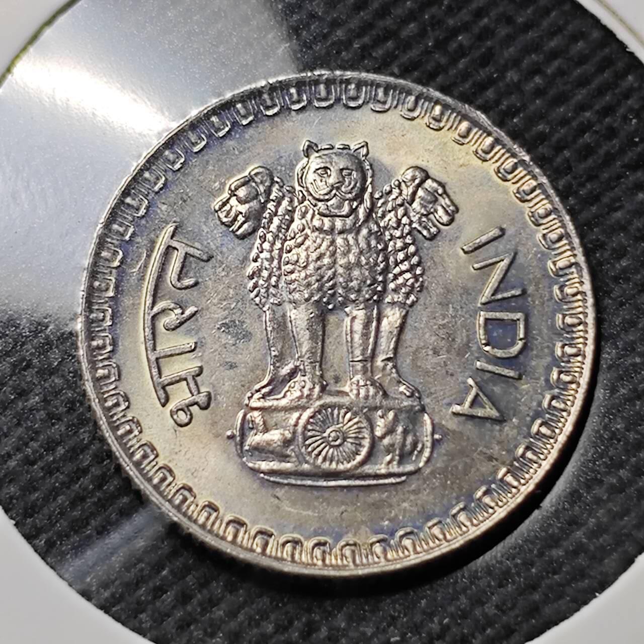 KK钱币收藏小铺   套币专场 2月预留时间 周末发货 1985印度25派沙好品 