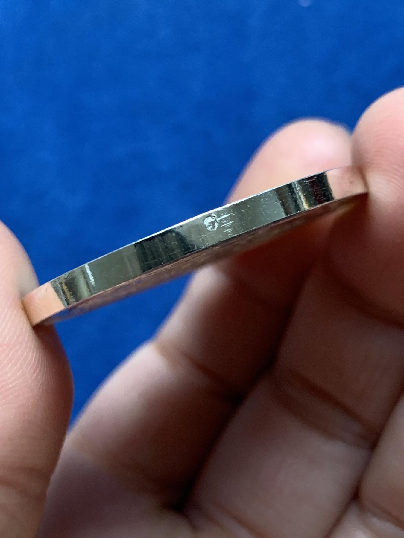 《竞宝斋》第473场 周日，周一 2场连拍 （全场包邮）欢迎送拍 巴黎造币厂 法国历史纪念银章 苏瓦松战役 镜面感 36克 39.7mm