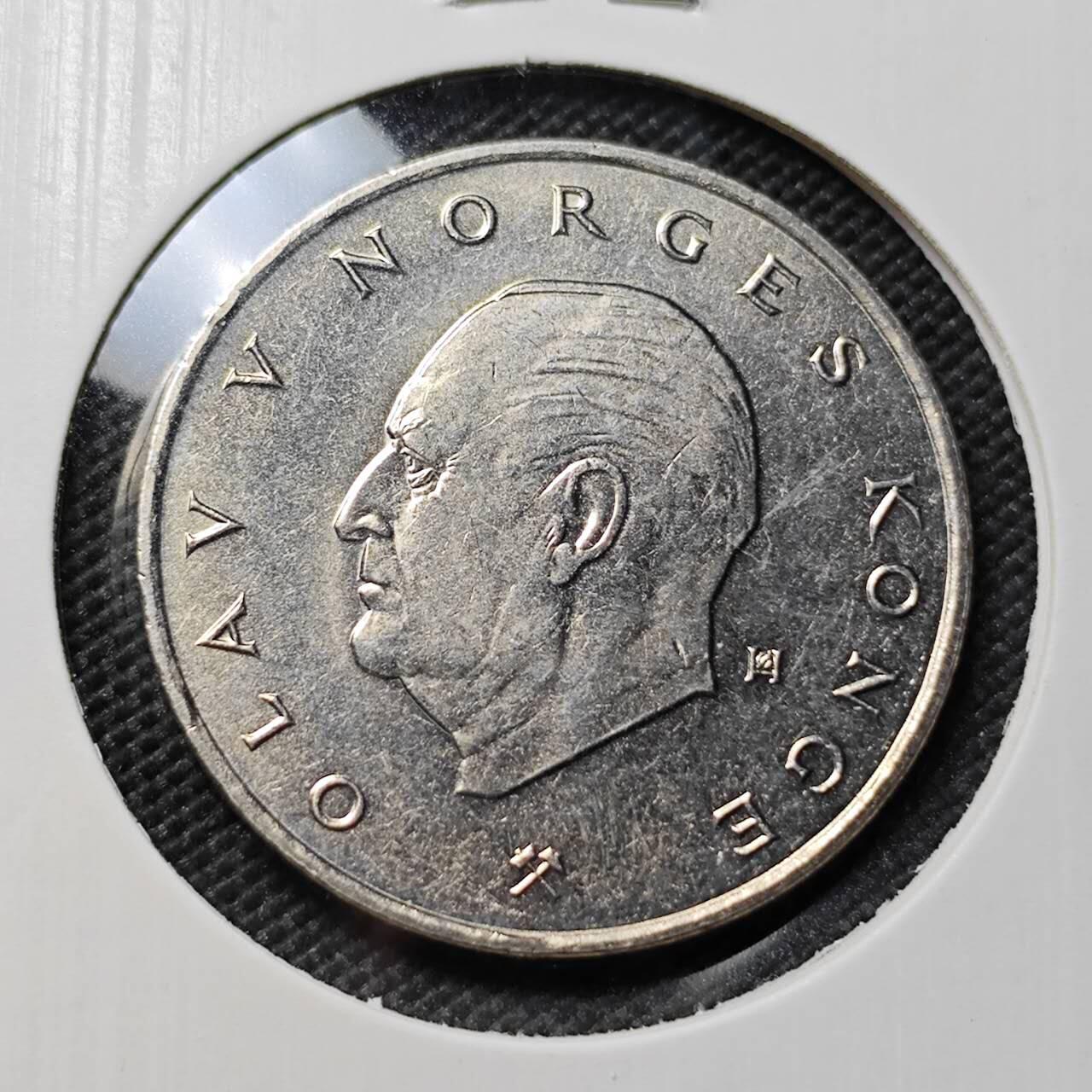 KK钱币收藏小铺   套币专场 2月预留时间 周末发货 1983 挪威5克朗