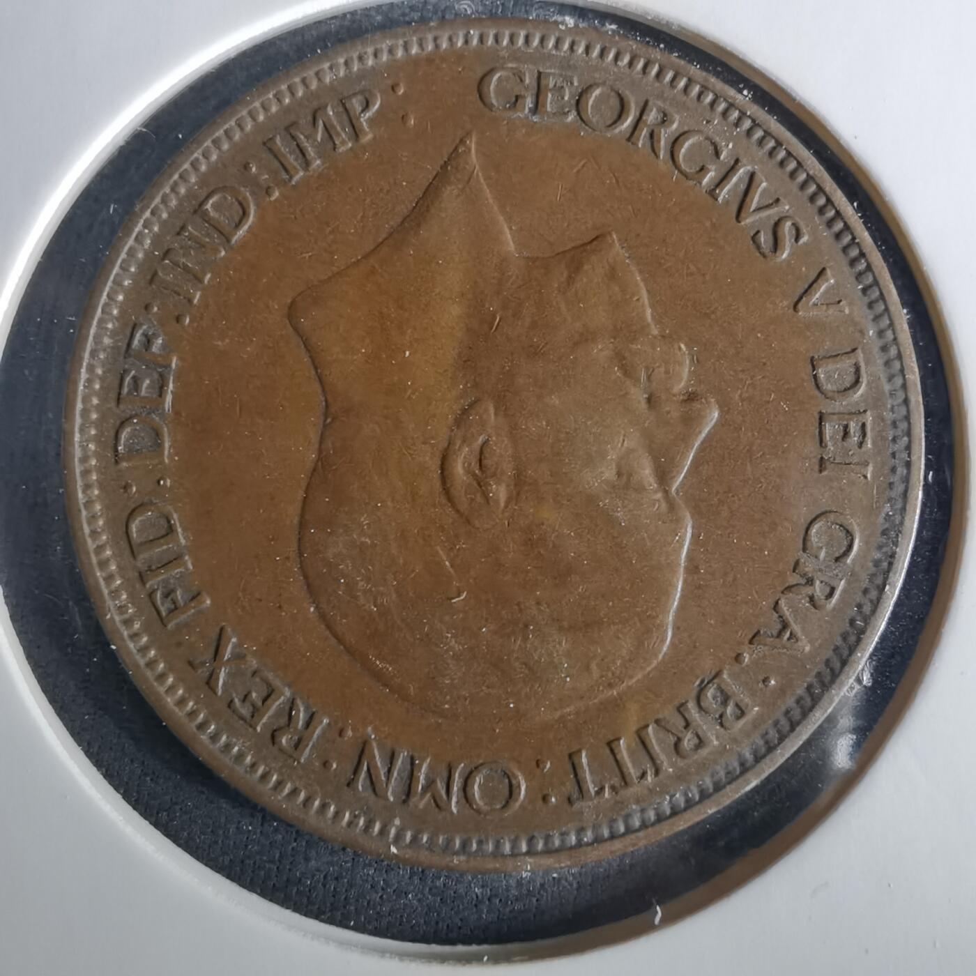 沼泽如烟--第1033场 英国1936年1便士