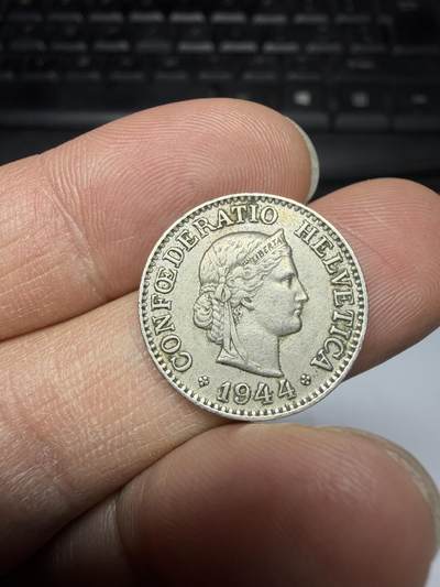 2026年集古藏今外币拍卖第三期-第7场—（总第317拍），可以寄存60天，满160元包邮。 - 1944年瑞士10分