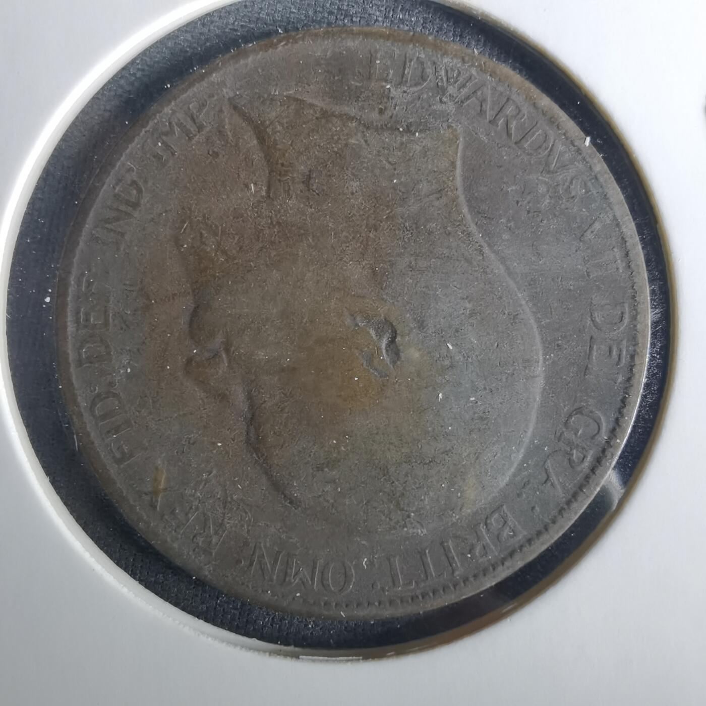 沼泽如烟--第1033场 英国1906年1便士