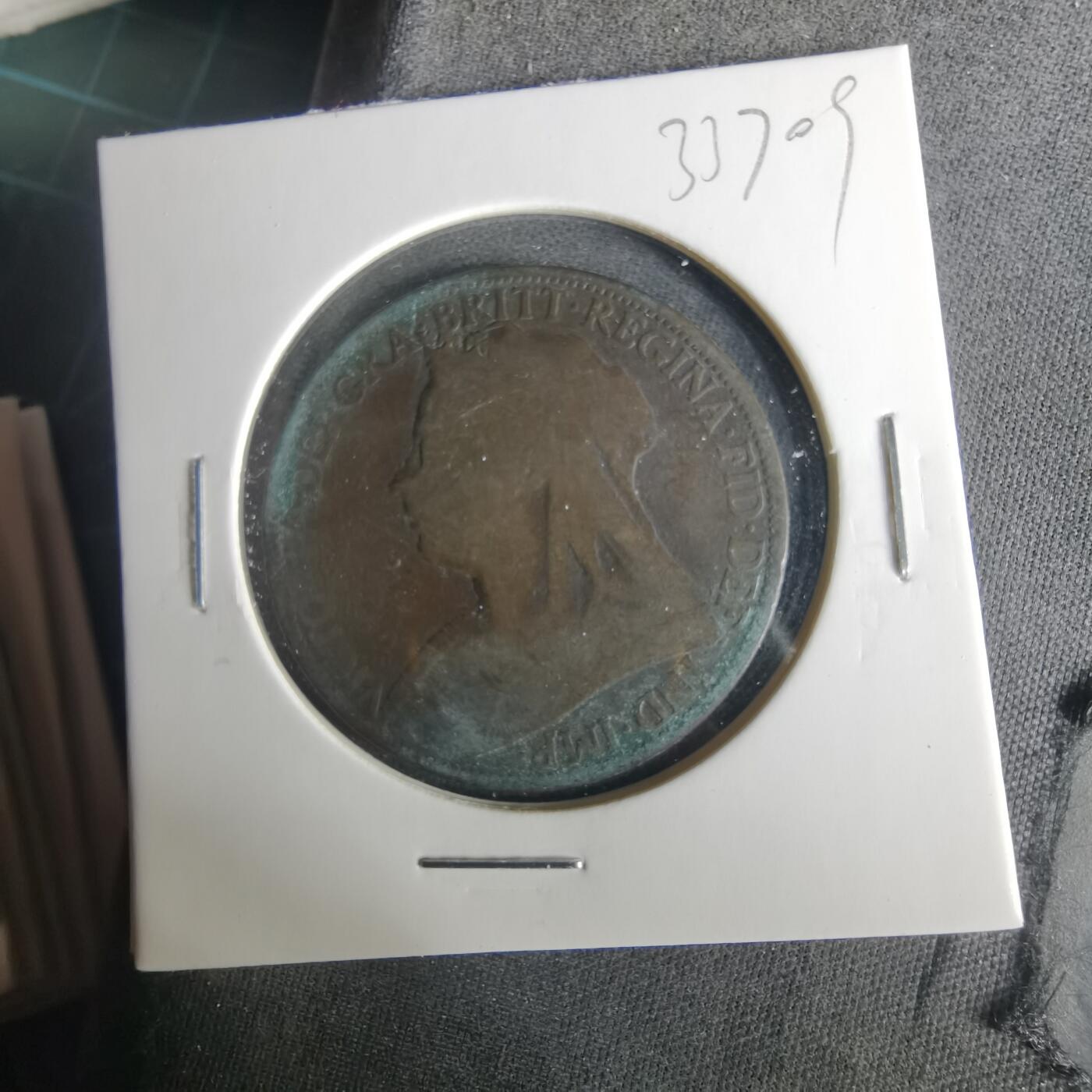 沼泽如烟--第1033场 英国1896年1便士