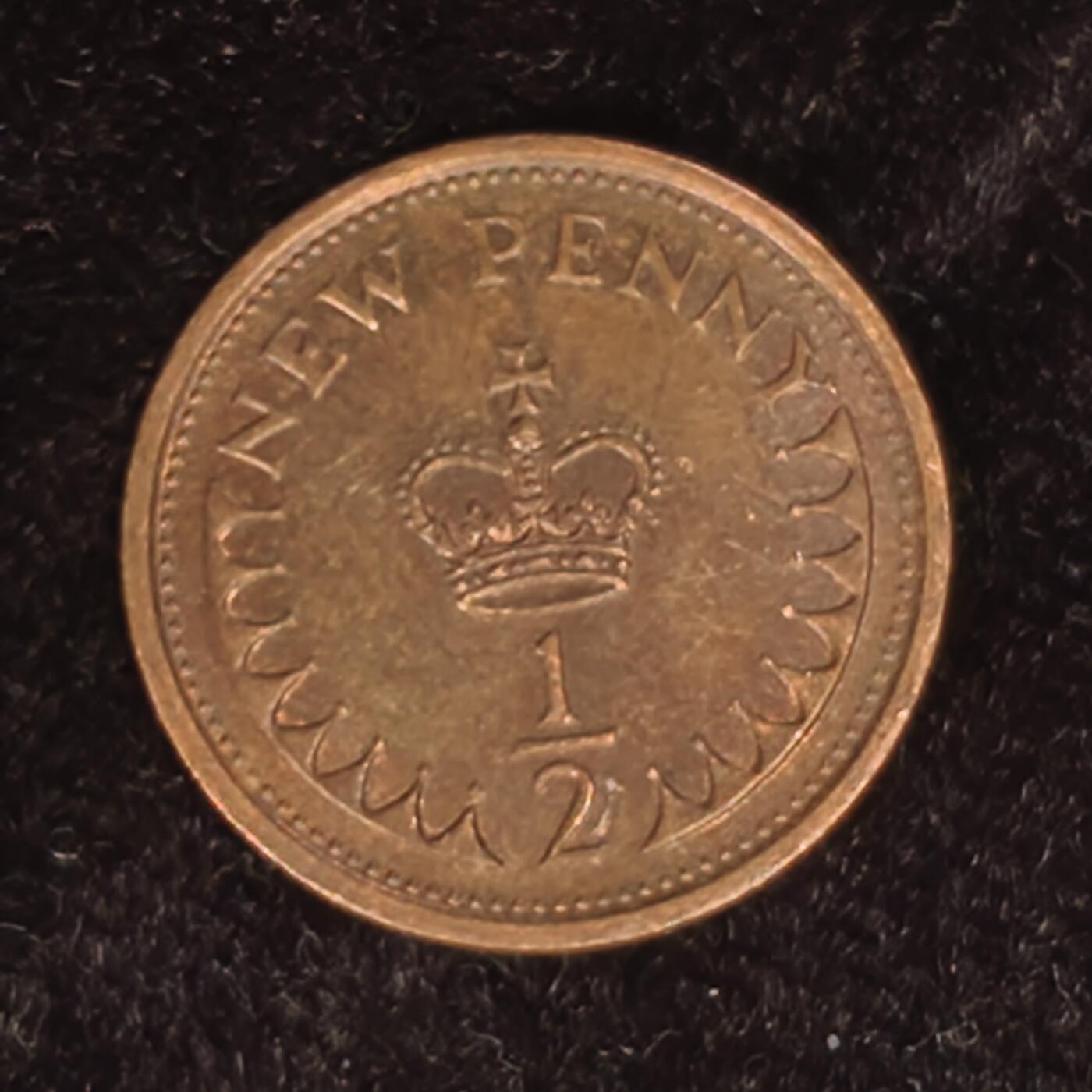 Krab外币市集Vol.27 英国1/2便士