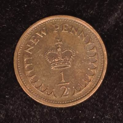 Krab外币市集Vol.27 - 英国1/2便士