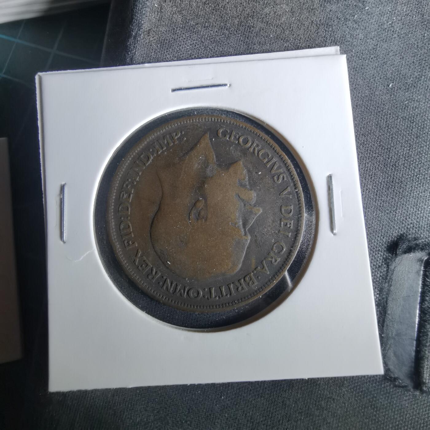 沼泽如烟--第1033场 英国1915年1便士