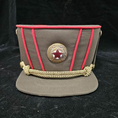 0元起拍勋章 第341期 咸鱼国勋章拍卖专场 3月25日（周三）下午6：00开始 - 朝鲜将官筒帽 56CM