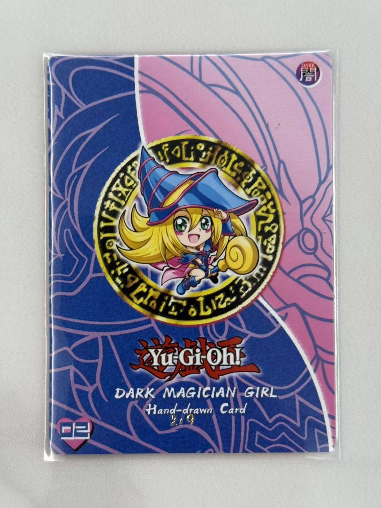 龙虎卡牌-八零场，奇点炸场！！（满200元包邮，无佣金，每周六结拍，欢迎送拍） 【亲签 编号2/9】 粗闪卡 奇点 悠扬 - 手绘黑魔女