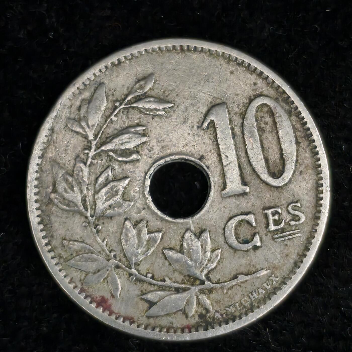 Krab外币市集Vol.27 比利时1928年10分法文版