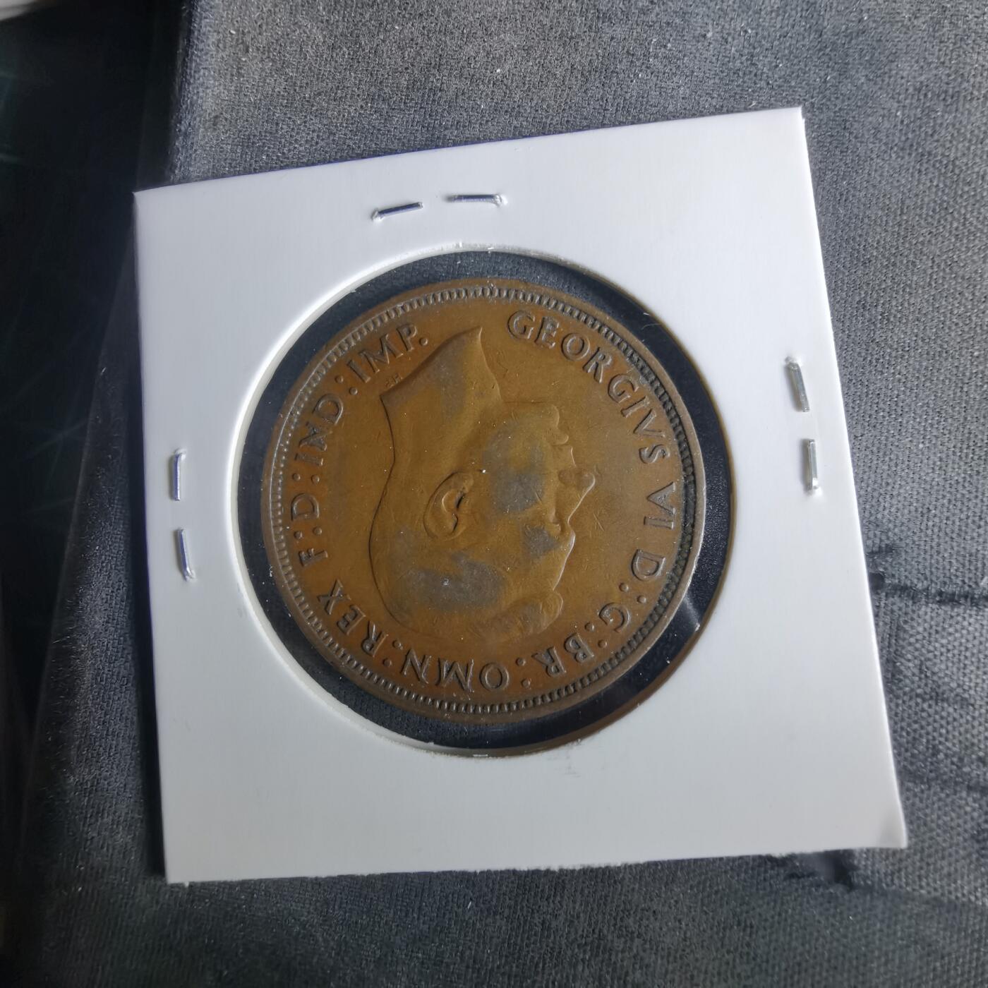 沼泽如烟--第1033场 英国1938年1便士