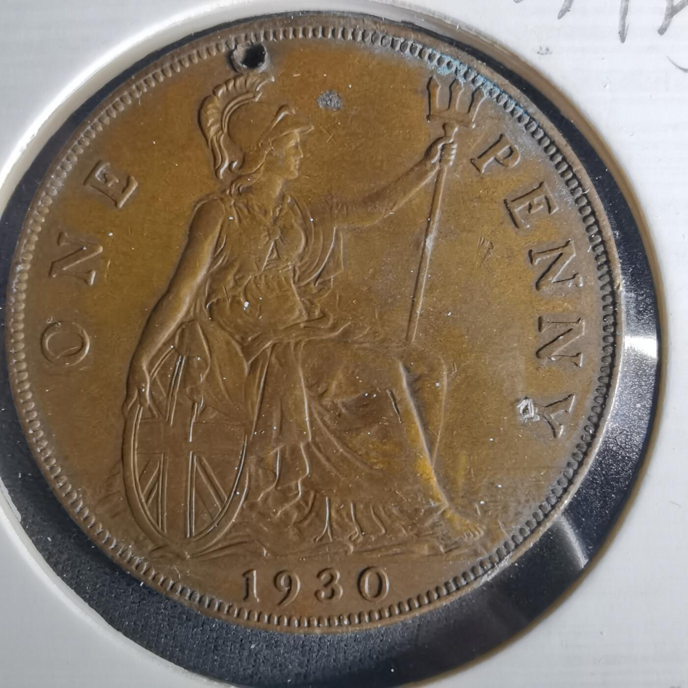 沼泽如烟--第1033场 英国1930年1便士