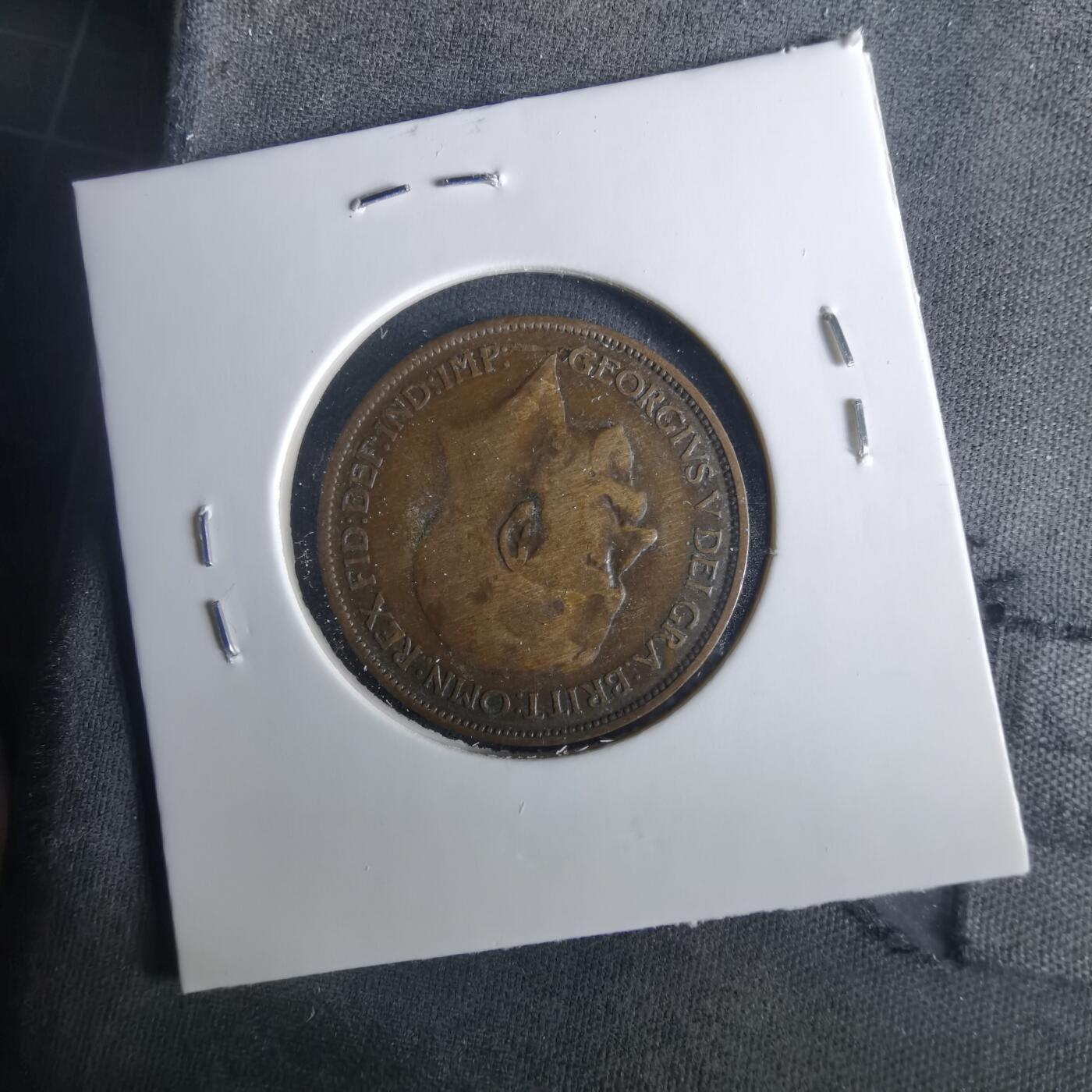 沼泽如烟--第1033场 英国1921年半便士