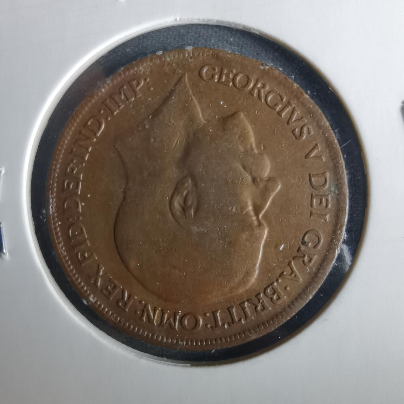 沼泽如烟--第1033场 英国1920年1便士