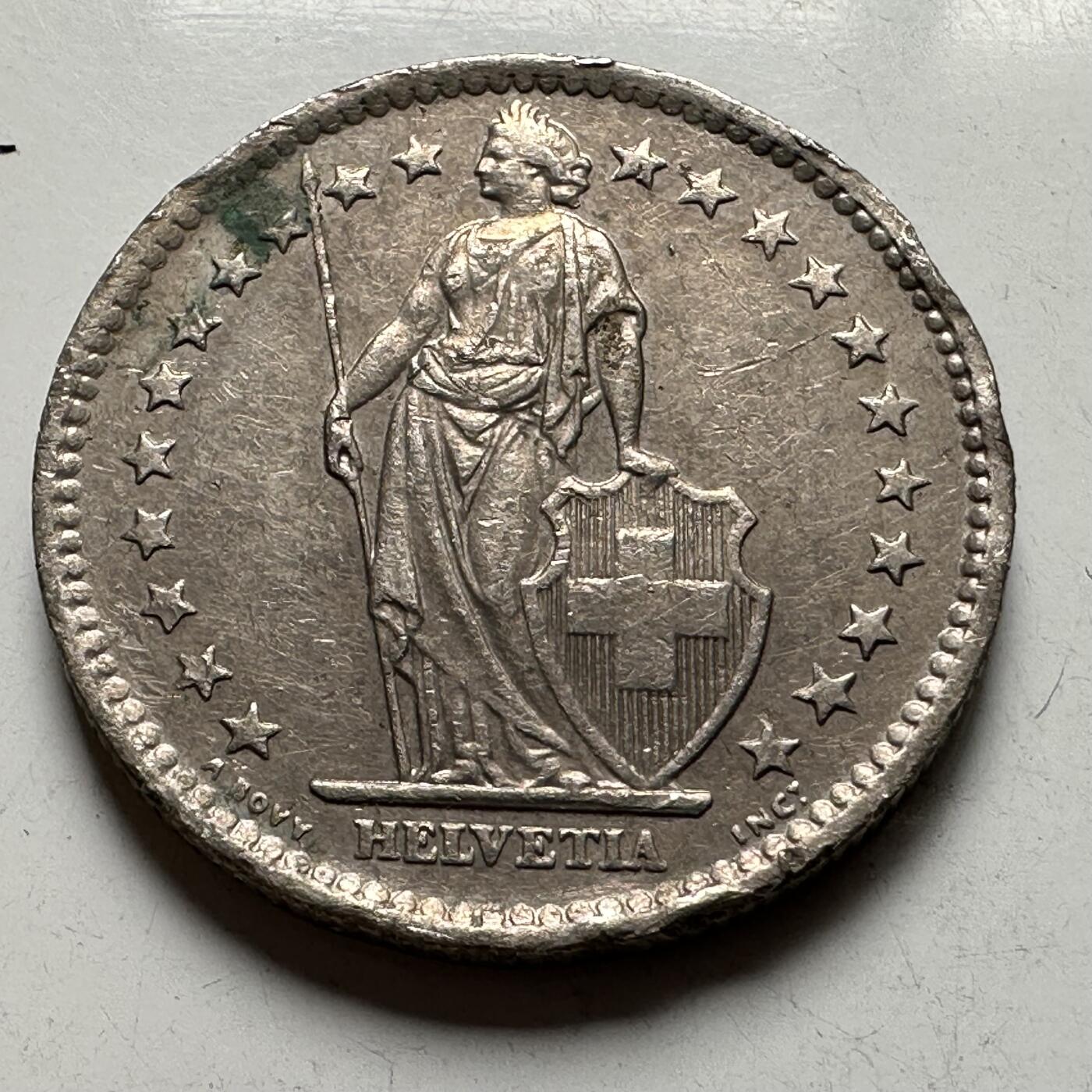 🌹外币初藏🌹🐯2026年第33场   每周二四六晚8️⃣点 接代拍 瑞士1981年2法郎