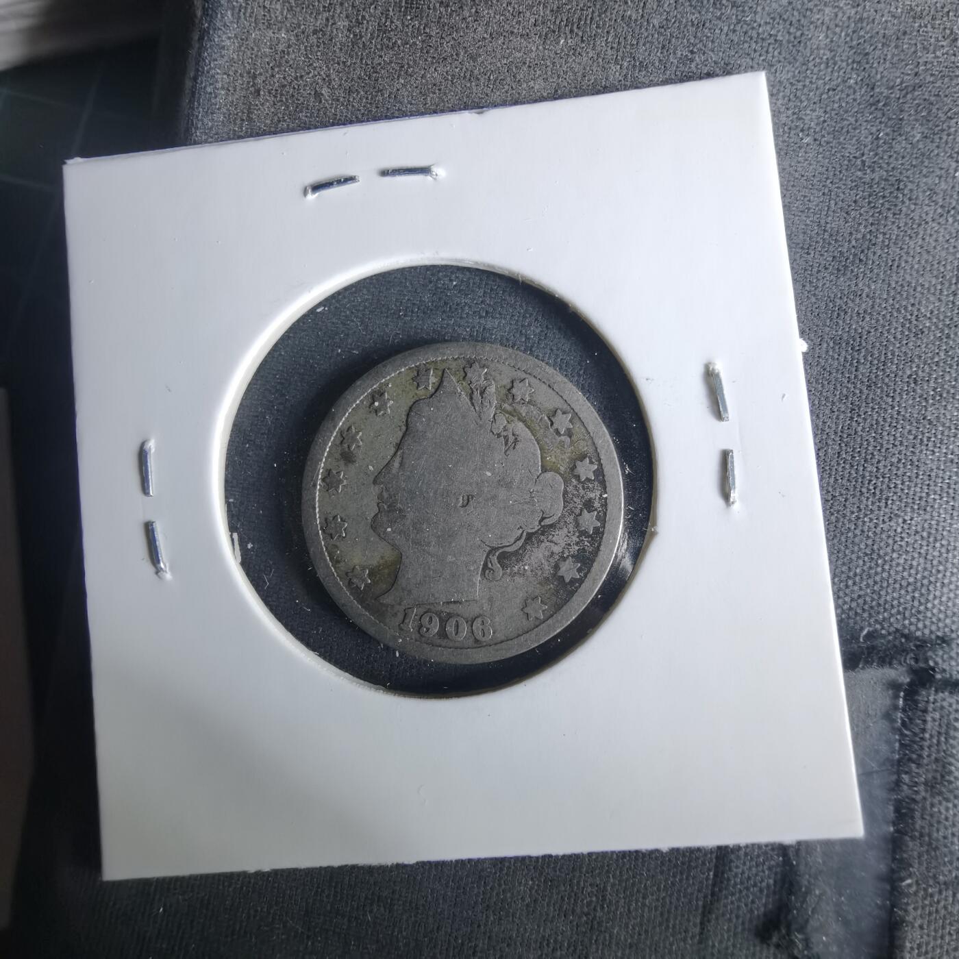 沼泽如烟--第1033场 美国1906年五分