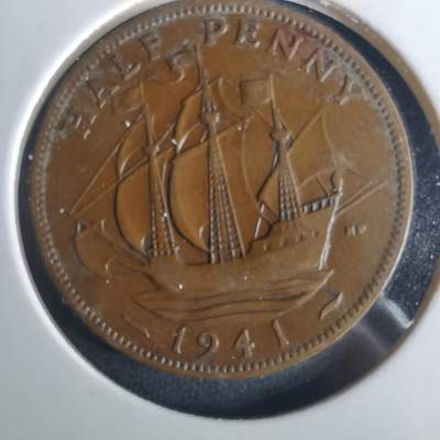 沼泽如烟--第1033场 - 英国1941年半便士