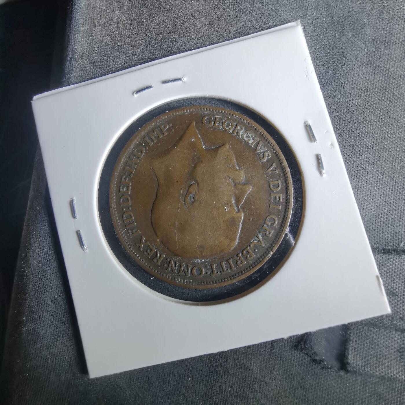 沼泽如烟--第1033场 英国1918年1便士