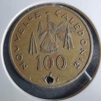 沼泽如烟--第1033场 - 法属新喀里多尼亚1976年100法郎