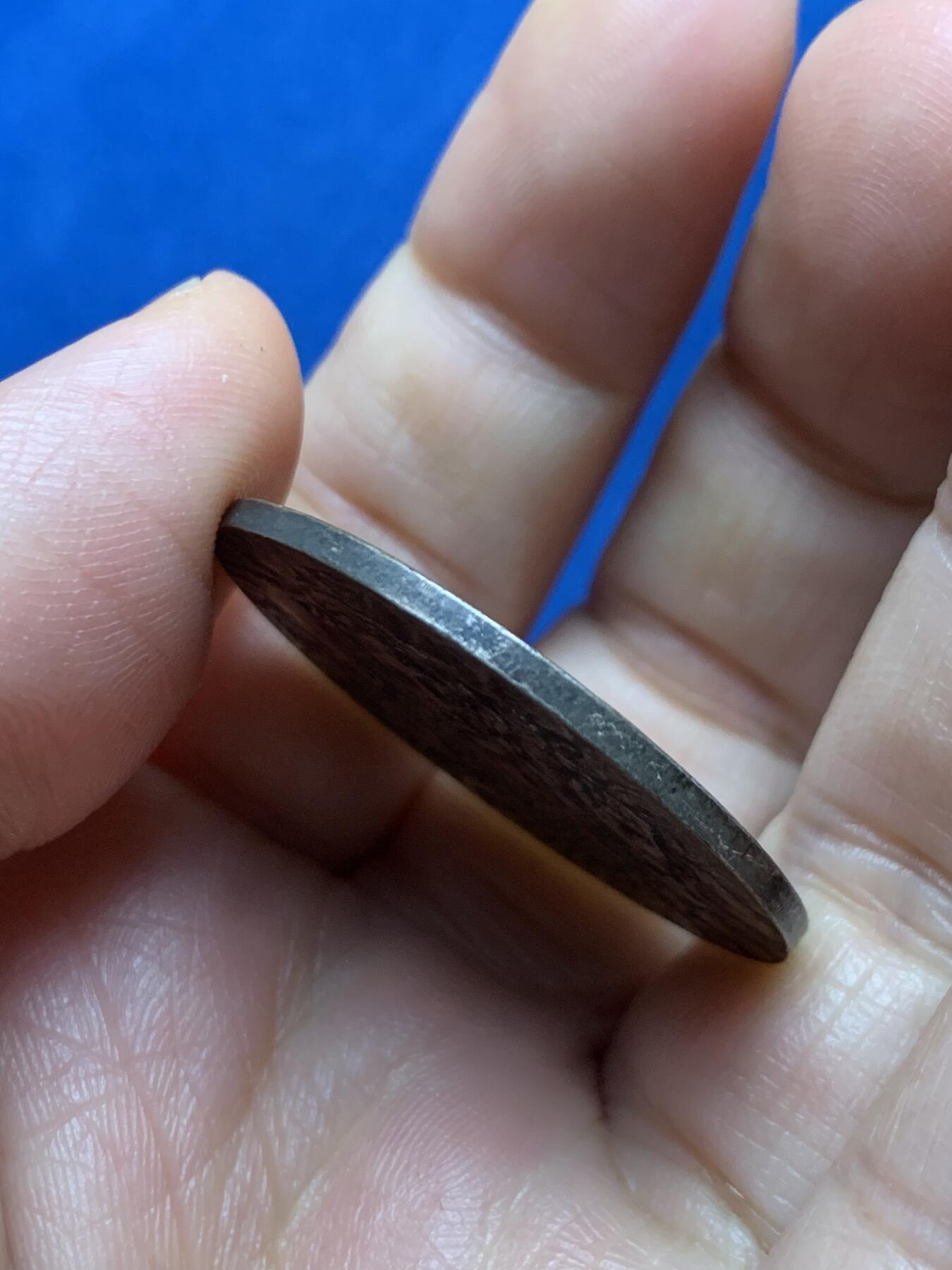 《竞宝斋》第473场 周日，周一 2场连拍 （全场包邮）欢迎送拍 法国农业协会创立50周年纪念章 丰收女神 15.9克 35mm