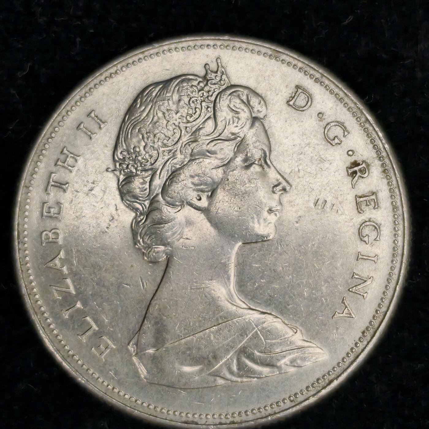 Krab外币市集Vol.27 加拿大1971年英属哥伦比亚1元