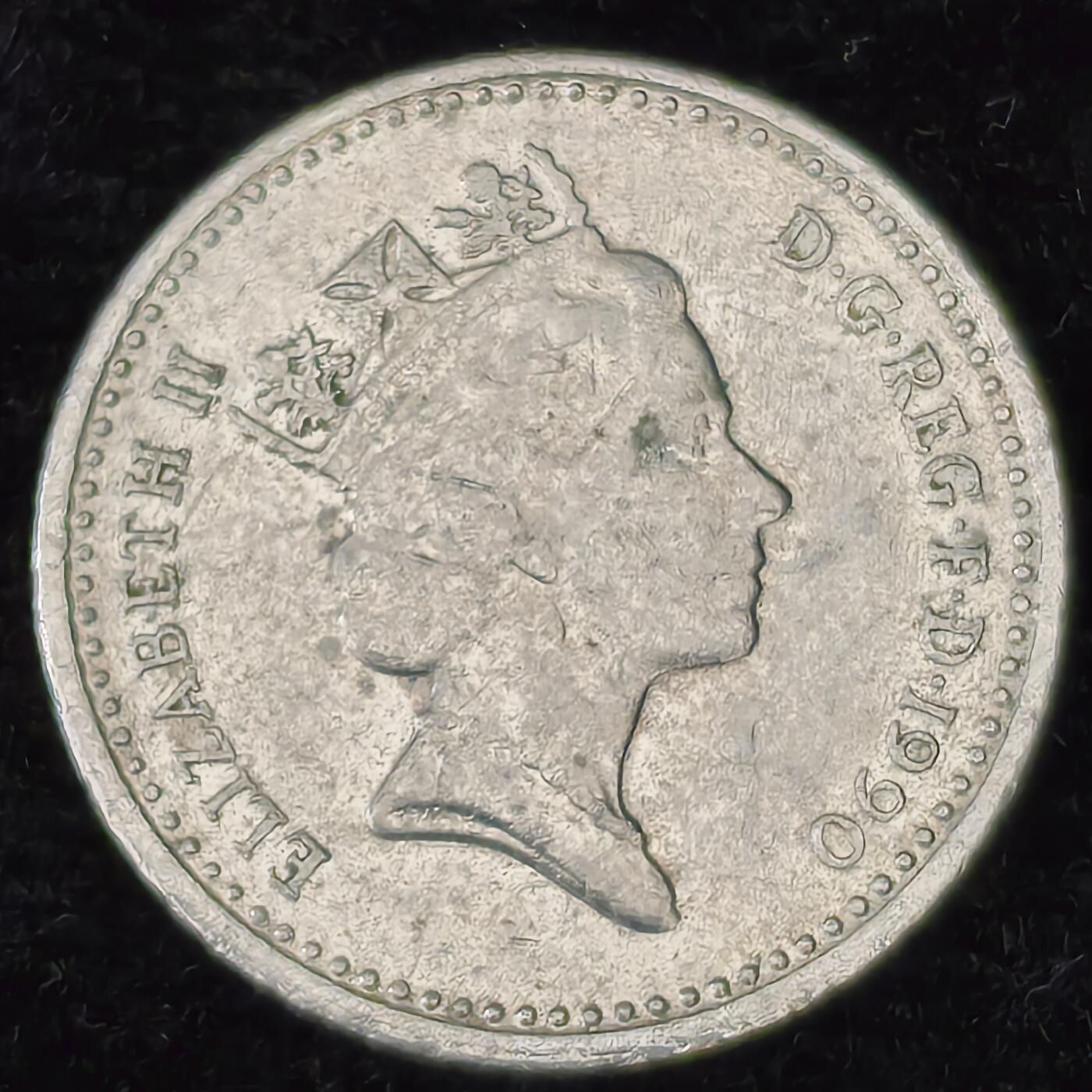 Krab外币市集Vol.27 英国1990年5便士