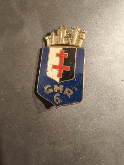 老王徽章第188期 - 法国陆军第6区域资源小组证章