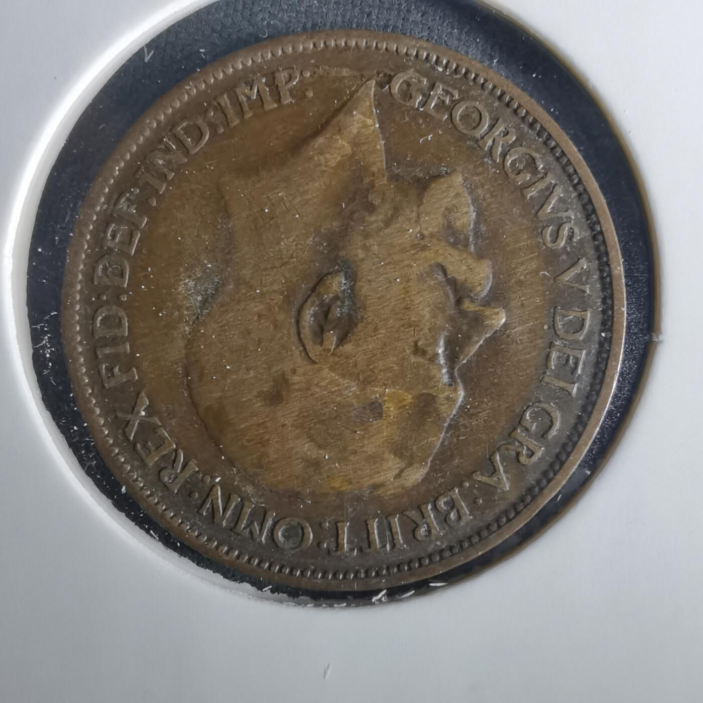 沼泽如烟--第1033场 英国1921年半便士