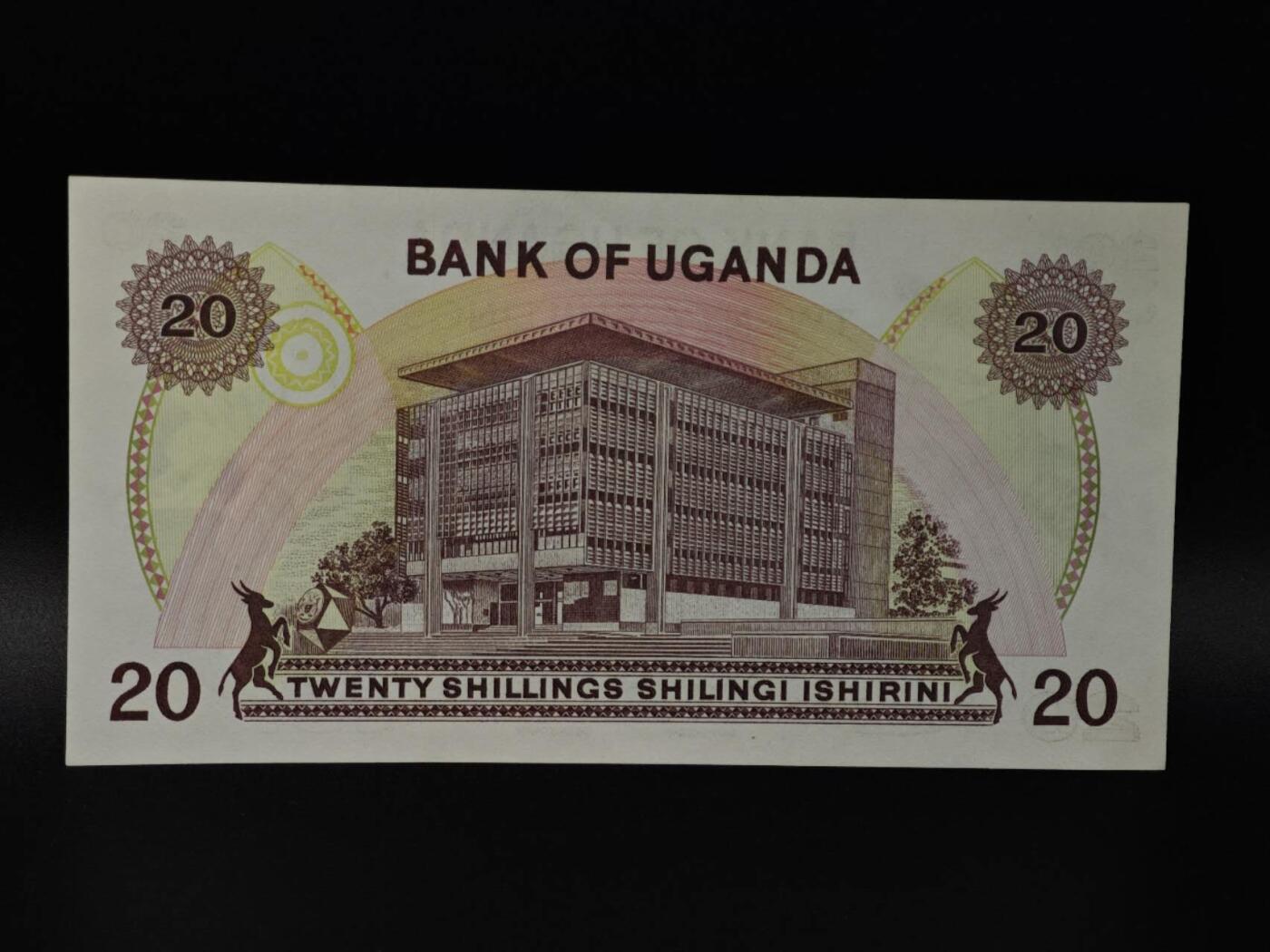  【淘币小摊】限时拍第八百八十四拍   纸币场    每周一统一发货 乌干达20先令纸币