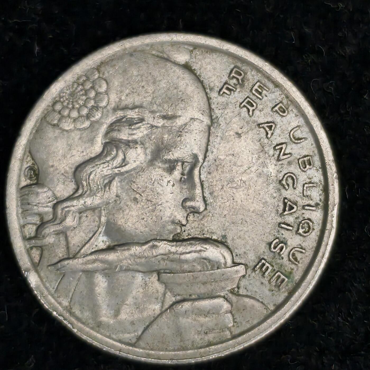 Krab外币市集Vol.27 法国1958B 100法郎