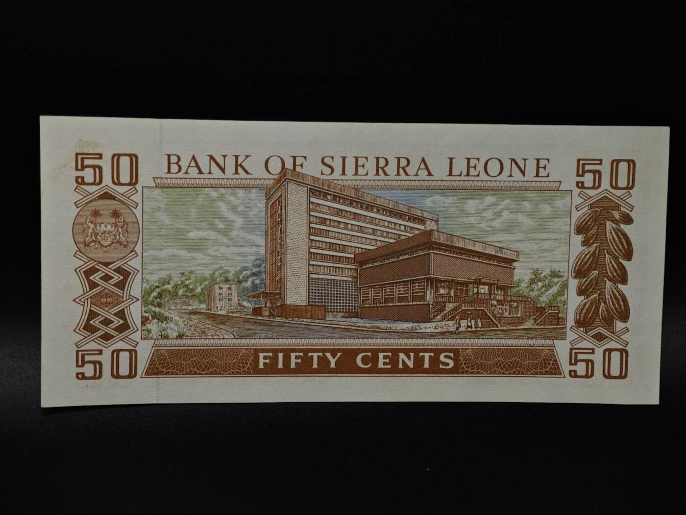  【淘币小摊】限时拍第八百八十四拍   纸币场    每周一统一发货 塞拉利昂50分纸币