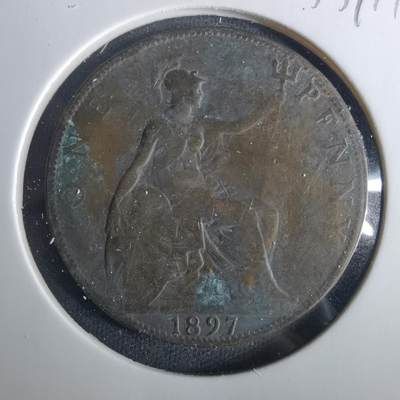 沼泽如烟--第1033场 - 英国1897年1便士