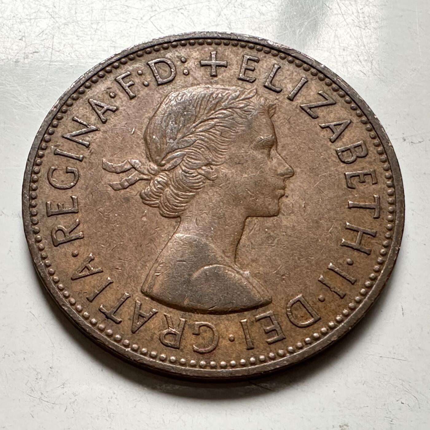 🌹外币初藏🌹🐯2026年第33场   每周二四六晚8️⃣点 接代拍 英国1966年一便士