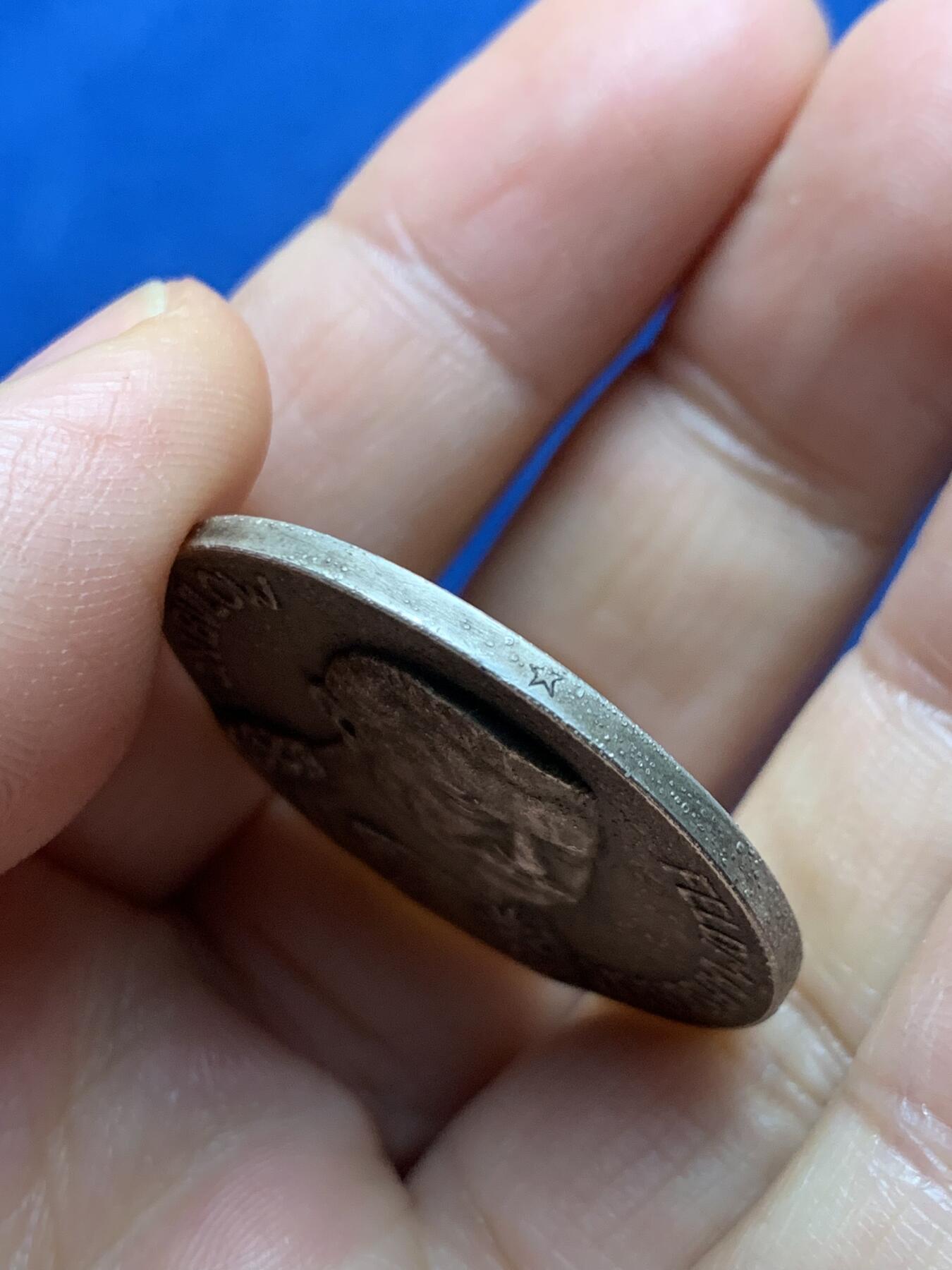 《竞宝斋》第473场 周日，周一 2场连拍 （全场包邮）欢迎送拍 1914年德国冯·比洛陆军元帅圣康坦之捷纪念章 15.3克 33.9mm 细节见图