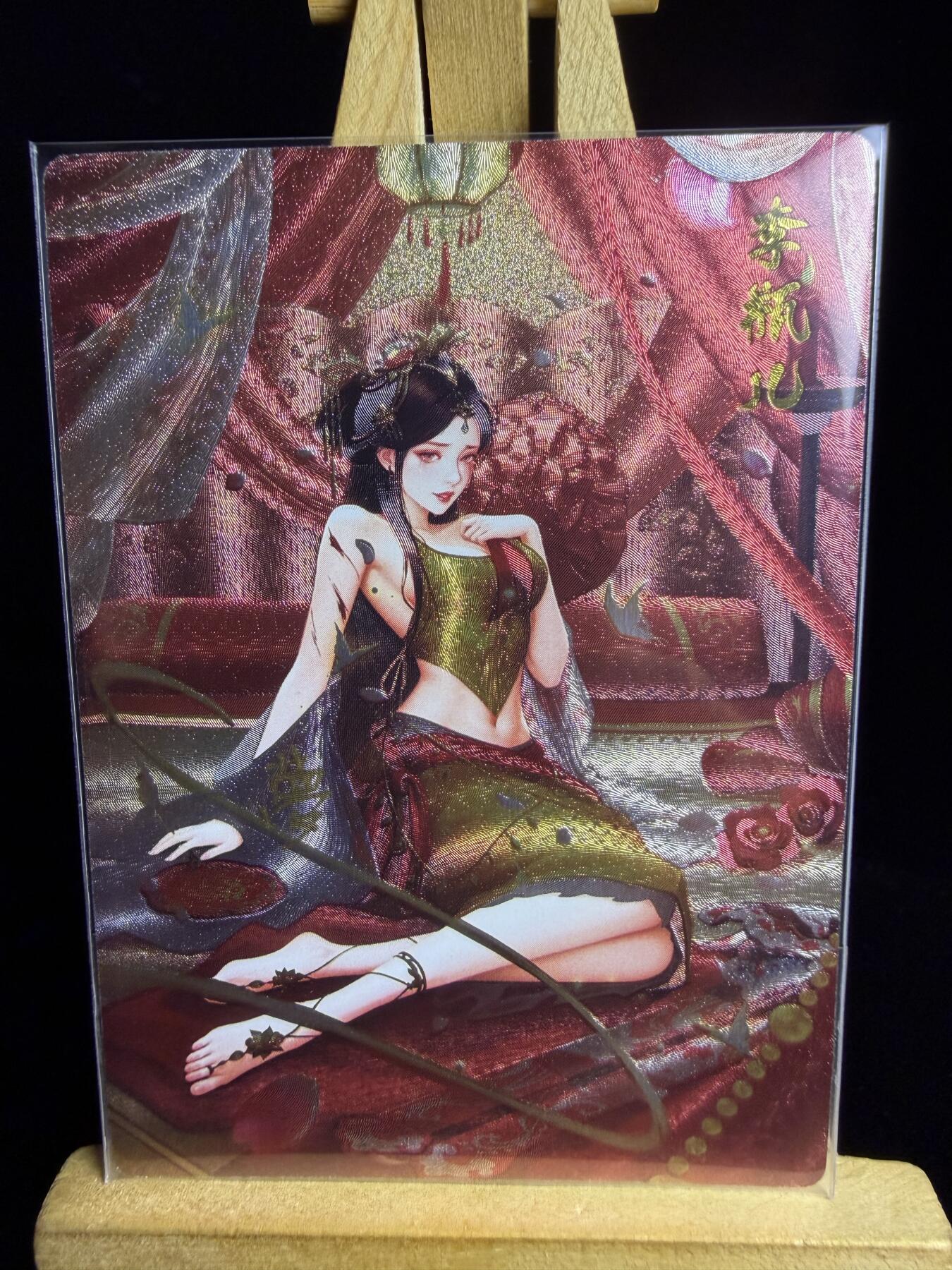 奇点卡牌限时专场 新品 亲签 限编 所有卡牌独家赞助 部分卡牌支持多宫 流拍商品会循环上架 禁止小号扛价 拒绝套路 部分卡牌设有底价 大家放心拍！祝各位卡牌大佬名流身体健康！ 奇点卡牌亲签限编 梦 金瓶梅李瓶儿原色 亲签限编 首编1/9