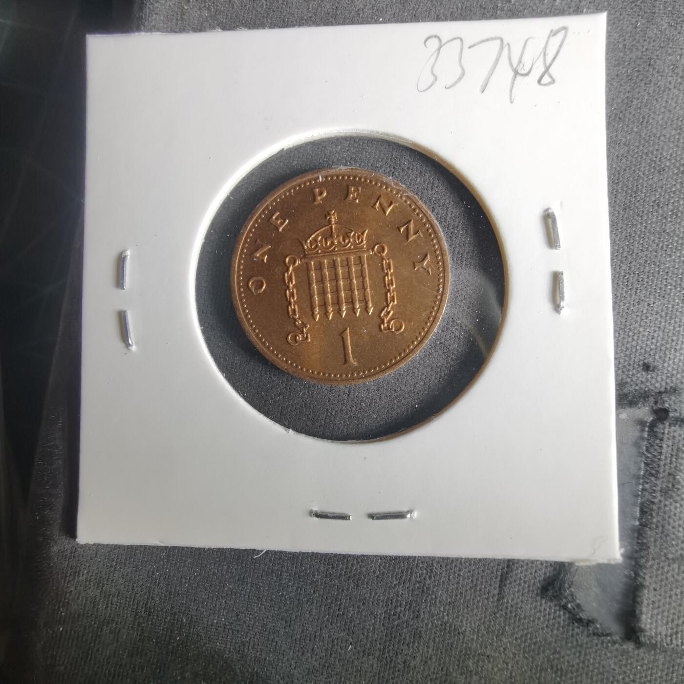 沼泽如烟--第1033场 英国1989年1便士