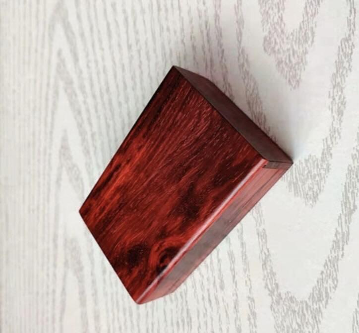 紫檀木实木烟盒