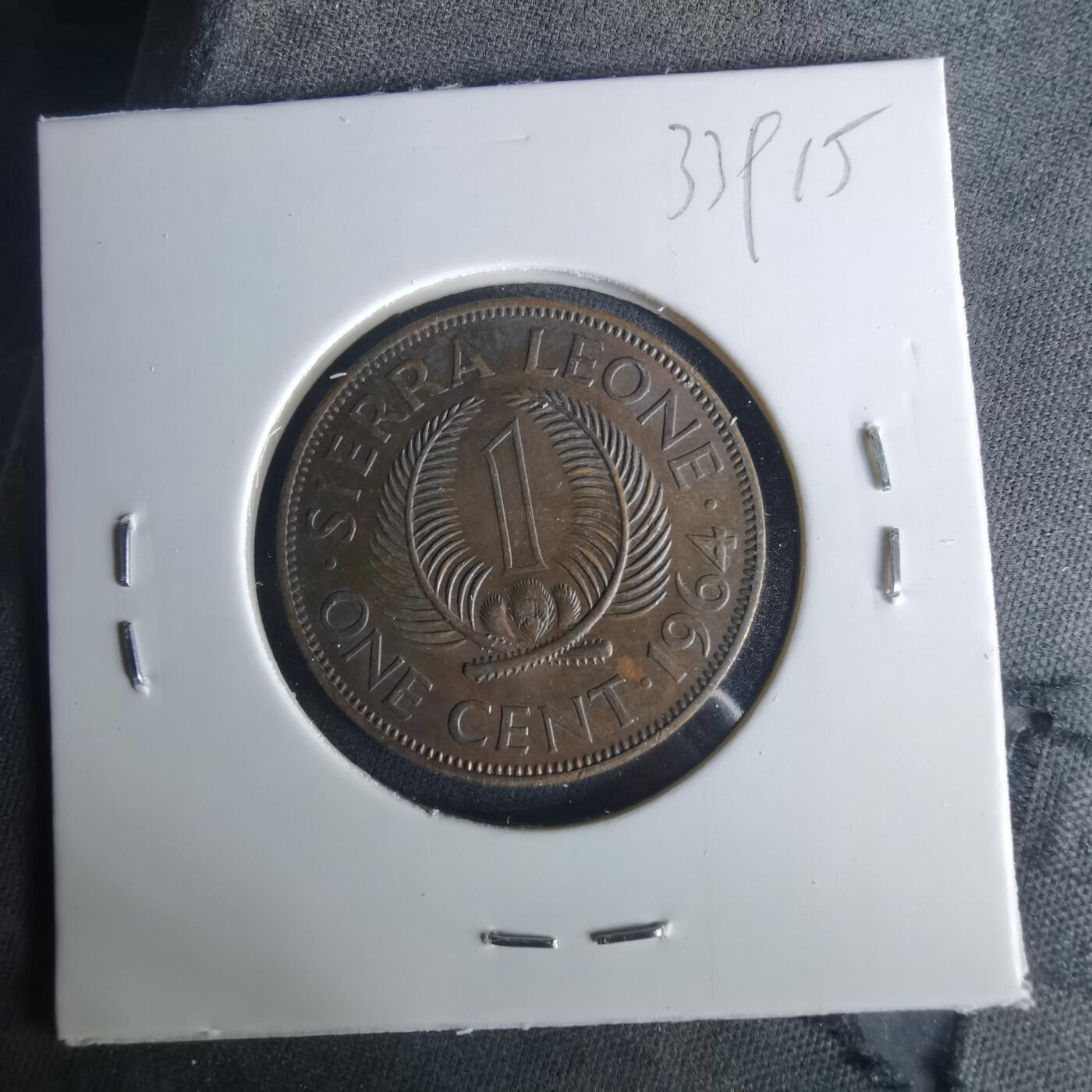 沼泽如烟--第1033场 塞拉利昂1964年一分