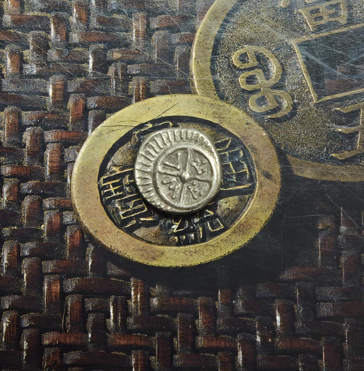 2026年3月捡漏拍 古希腊银币柯林斯头盔面具银币 2奥波