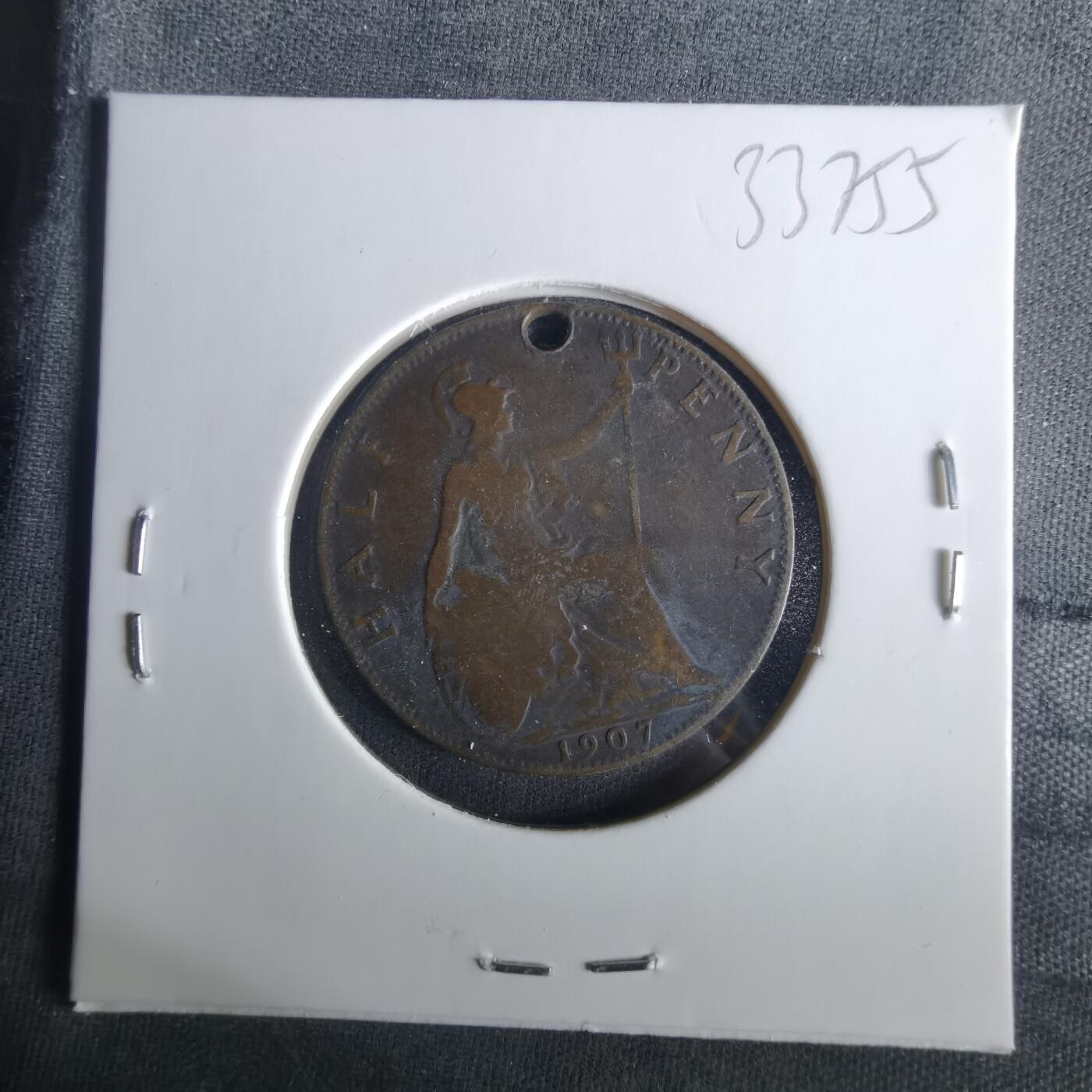 沼泽如烟--第1033场 英国1907年半便士