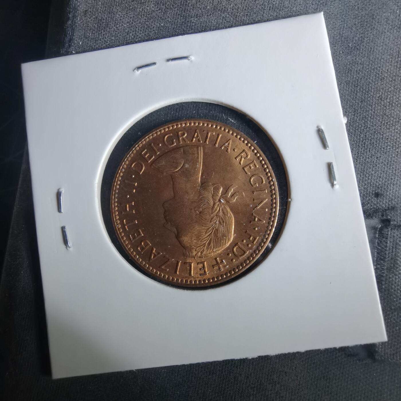 沼泽如烟--第1033场 英国1964年半便士