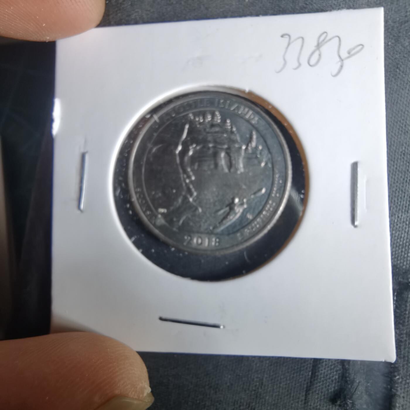 沼泽如烟--第1033场 美国2018年25分纪念币